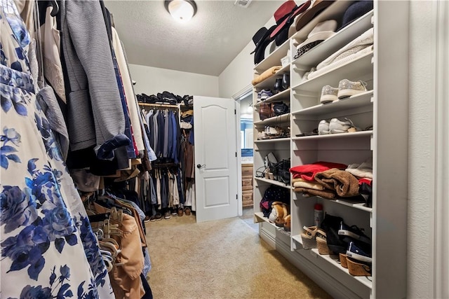 4130 Willowbend Dr, Rogers, AR 72758 - walk in closet featuring carpet