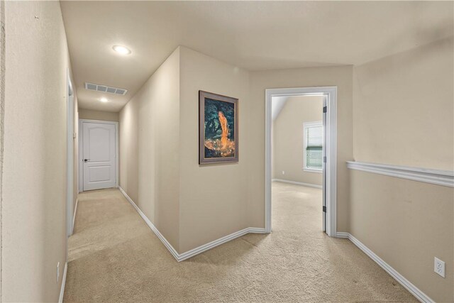 4130 Willowbend Dr, Rogers, AR 72758 - hall with light carpet and recessed lighting