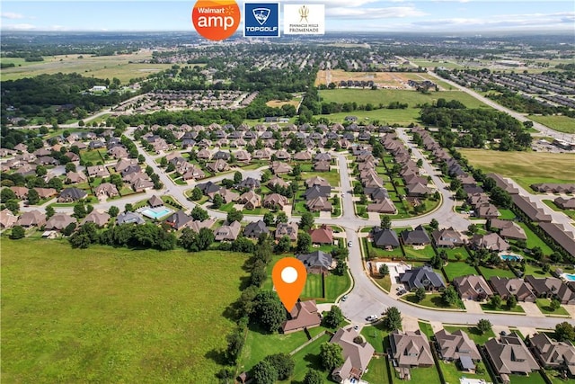 4130 Willowbend Dr, Rogers, AR 72758 - view of property location with nearby suburban area