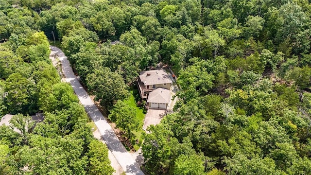 8394 Admiral Nimitz Dr, Rogers, AR 72756 - aerial view of a heavily wooded area