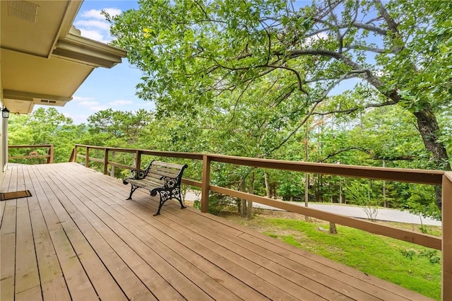 8394 Admiral Nimitz Dr, Rogers, AR 72756 - view of wooden terrace