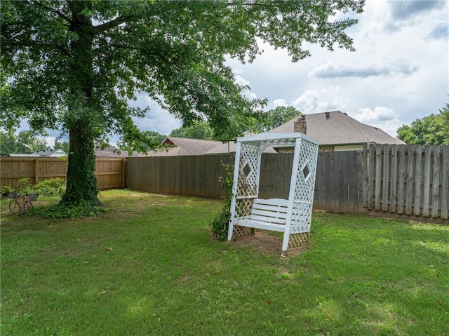 2105 Brookhaven Dr, Alma, AR 72921 - view of fenced backyard
