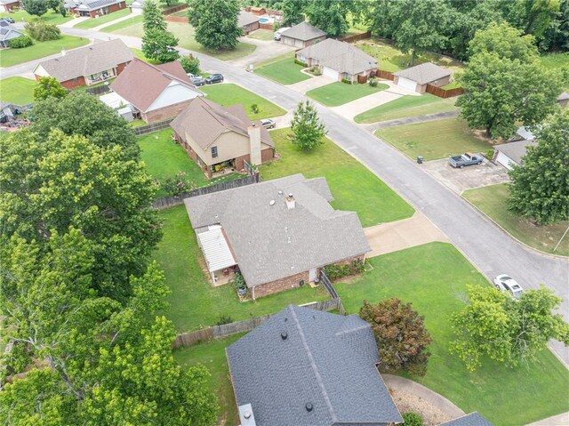 2105 Brookhaven Dr, Alma, AR 72921 - aerial perspective of suburban area