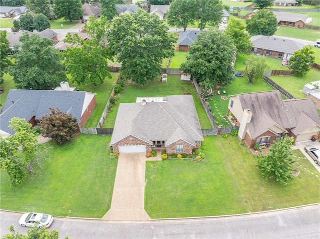 2105 Brookhaven Dr, Alma, AR 72921 - aerial perspective of suburban area