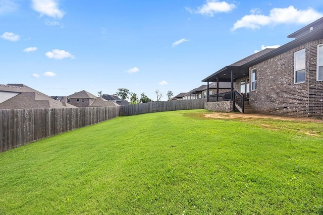 1428 Allens Mill Way, Cave Springs, AR 72718 - fenced backyard with stairs