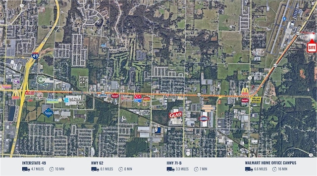E Cloverdale Rd, Rogers, AR 72756