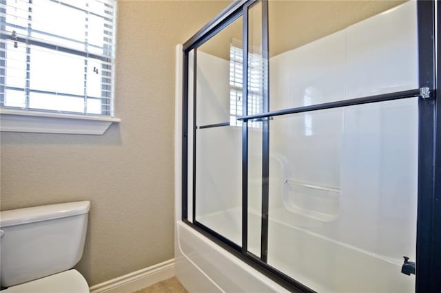 145 Rosemeade Dr, Farmington, AR 72730 - bathroom featuring plenty of natural light and shower / bath combination with glass door