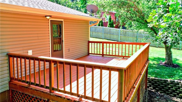 19135 Shoreline Way, Fayetteville, AR 72703 - view of wooden terrace