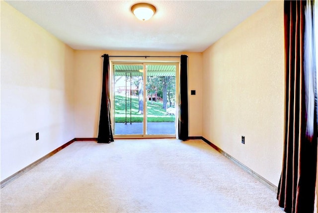 19135 Shoreline Way, Fayetteville, AR 72703 - unfurnished room with light colored carpet and a textured ceiling