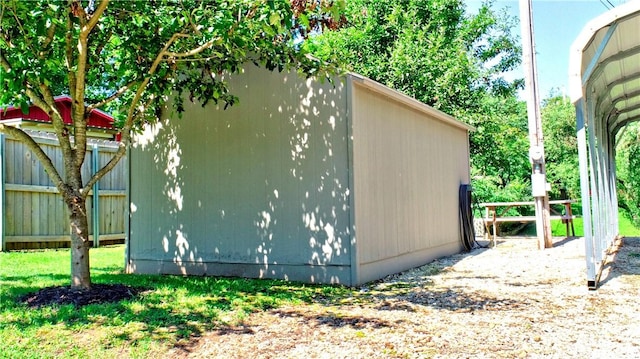 19135 Shoreline Way, Fayetteville, AR 72703 - view of property exterior with an outdoor structure