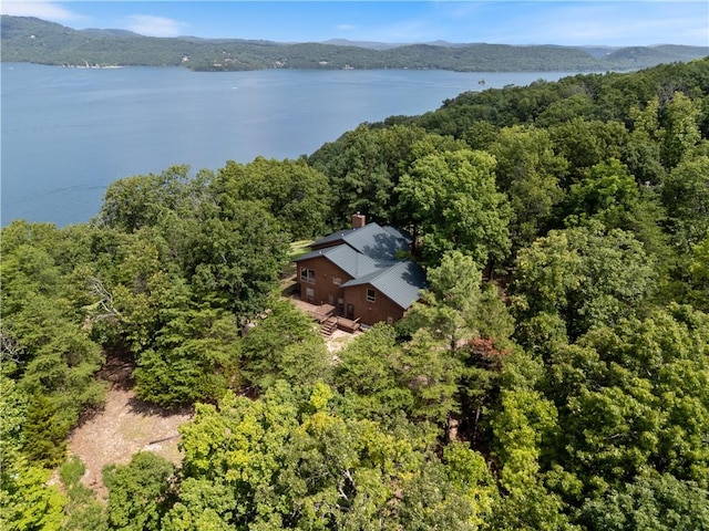 188 Point Mirage Rd, Eureka Springs, AR 72631 - view of subject property featuring a water and mountain view