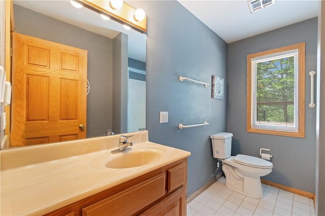 188 Point Mirage Rd, Eureka Springs, AR 72631 - bathroom with vanity and tile patterned floors