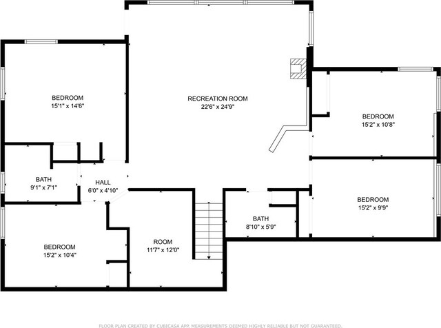 188 Point Mirage Rd, Eureka Springs, AR 72631 - view of room layout