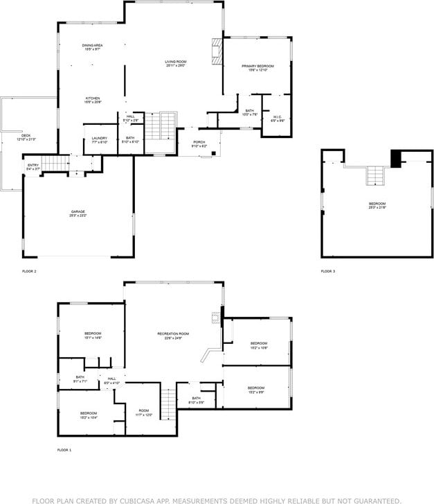 188 Point Mirage Rd, Eureka Springs, AR 72631 - view of property floor plan