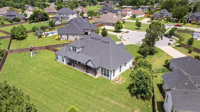 1200 Birkshire Cir, Cave Springs, AR 72718 - aerial perspective of suburban area