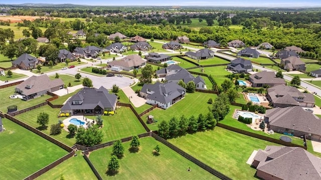 1200 Birkshire Cir, Cave Springs, AR 72718 - aerial view of residential area with a pool