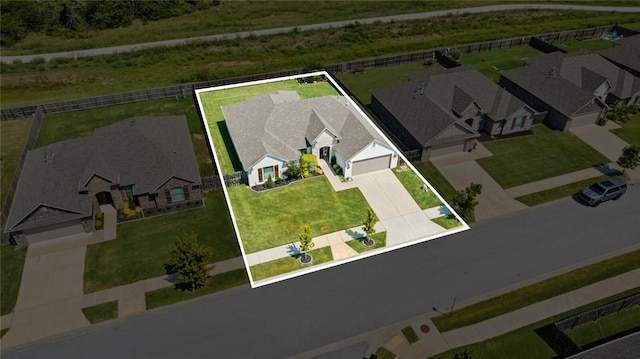 4278 W Anthem Dr, Fayetteville, AR 72704 - aerial view of property's location featuring property parcel outlined