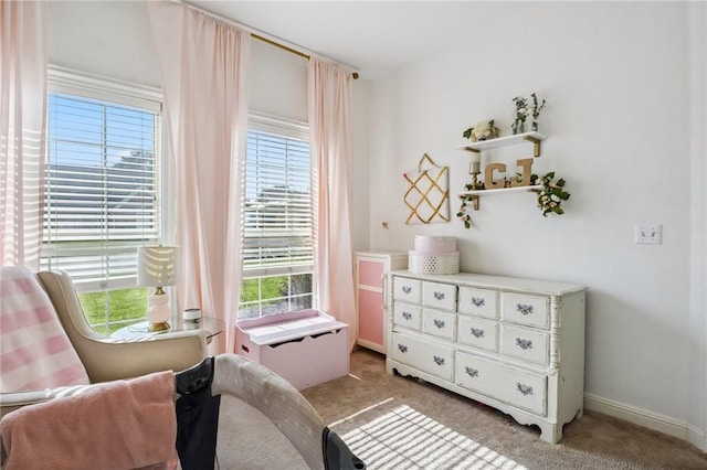 1112 N Oriole Ave, Rogers, AR 72756 - sitting room with light carpet and healthy amount of natural light
