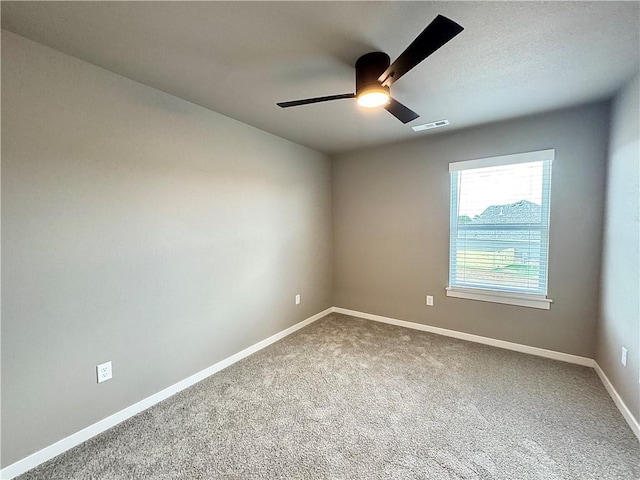 6003 SW Desert Ave, Bentonville, AR 72713 - empty room with carpet flooring and ceiling fan