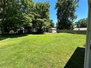 411 Natchez Trace St, Harrison, AR 72601 - view of green lawn with a shed