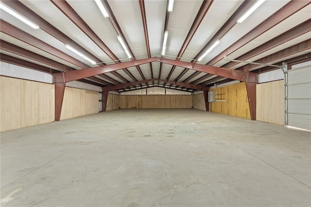 12158 E 62nd Hwy, Harrison, AR 72601 - garage with wood walls