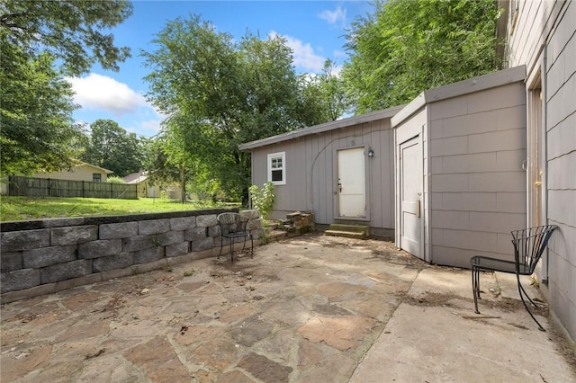 702 E Argyle, Harrison, AR 72601 - view of patio / terrace featuring entry steps