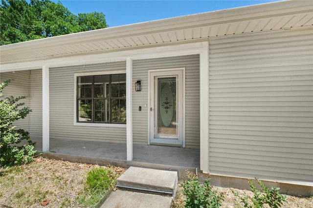 15654 Hickory Ln, Lowell, AR 72745 - entrance to property featuring a porch
