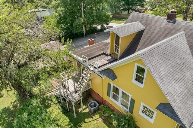 625 W College Ave, Harrison, AR 72601 - view from above of property