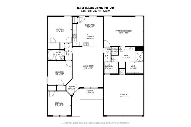 640 Saddlehorn Dr, Centerton, AR 72719 - photo 27