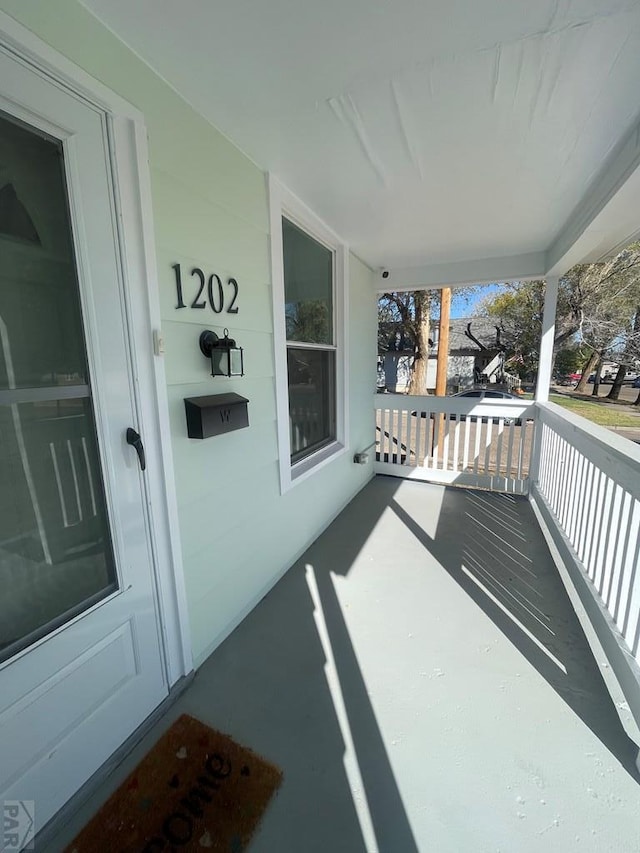 1202 Belleview Ave, La Junta, CO 81050 - view of covered porch