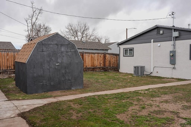 1709 Henry Ave, Pueblo, CO 81005 - view of shed featuring central AC unit