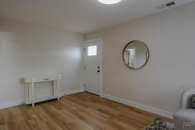 1709 Henry Ave, Pueblo, CO 81005 - entryway with light wood finished floors and baseboards