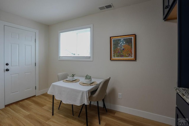 1709 Henry Ave, Pueblo, CO 81005 - dining space with baseboards and light wood-style floors