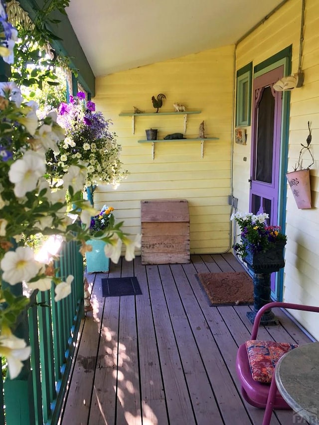 134 E Virginia Ave, La Veta, CO 81055 - view of deck
