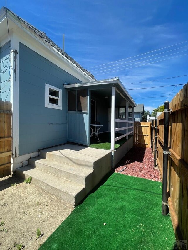 15 E 8th St, La Junta, CO 81050 - view of yard