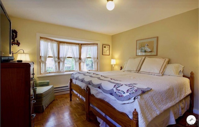 314 S Main St, La Veta, CO 81055 - bedroom with a baseboard radiator