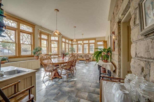 314 S Main St, La Veta, CO 81055 - sunroom / solarium with a sink
