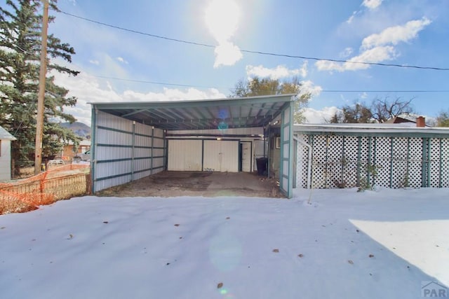 203 Santa Rita, Aguilar, CO 81020 - exterior space with a detached carport