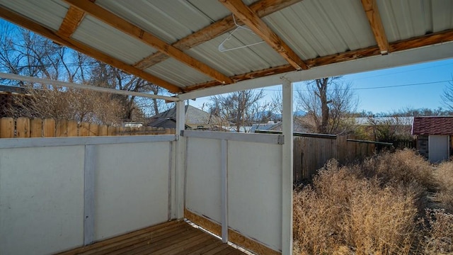 509 Walsen Ave, Walsenburg, CO 81089 - view of patio with fence