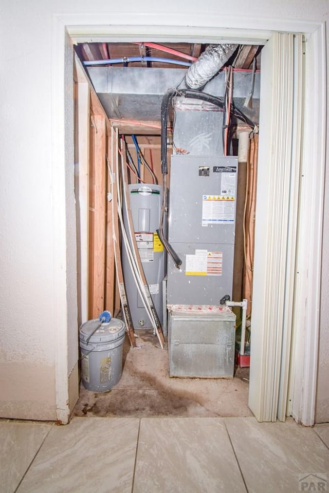 1142 Elm St, Pueblo, CO 81004 - utilities featuring water heater and heating unit