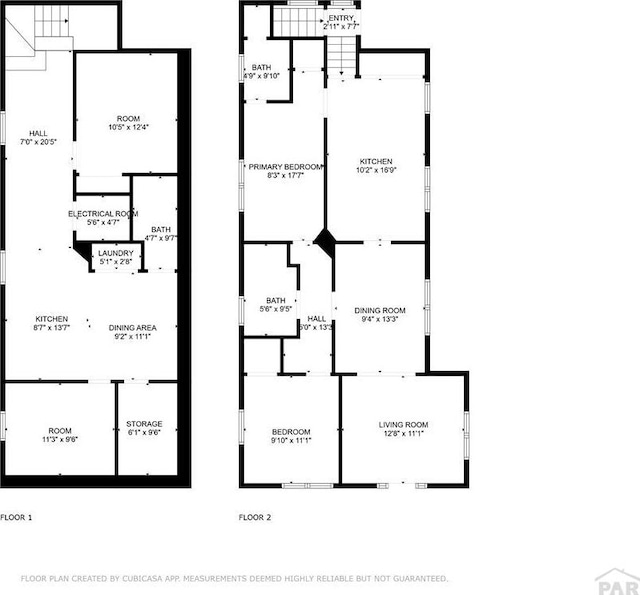 1142 Elm St, Pueblo, CO 81004 - view of home floor plan