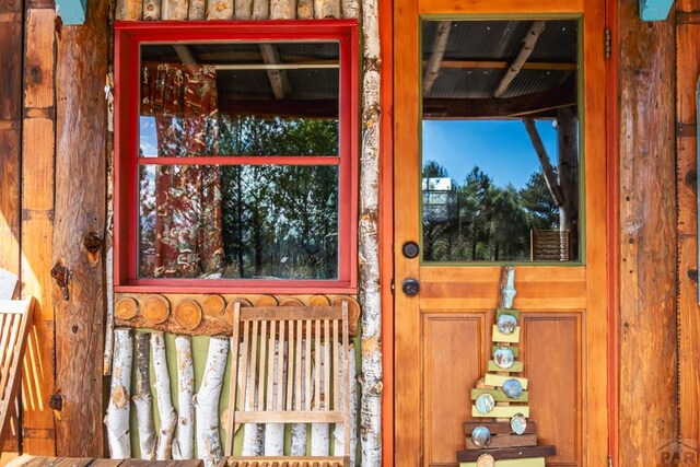 361 Crystal Peak Rd, Florissant, CO 80814 - view of property entrance