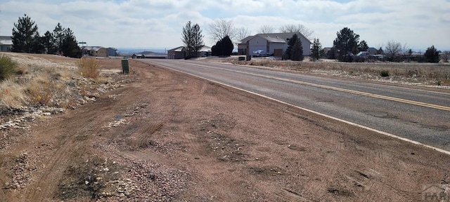 view of road