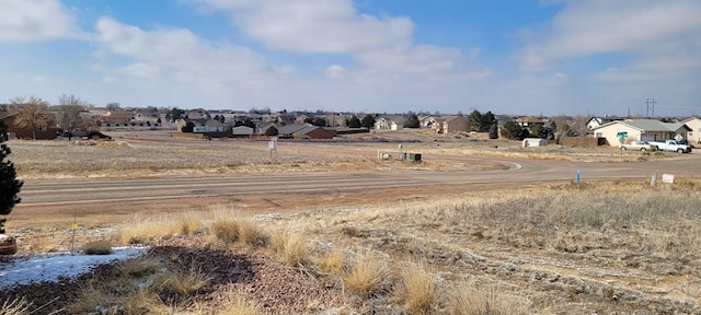 exterior space with a residential view