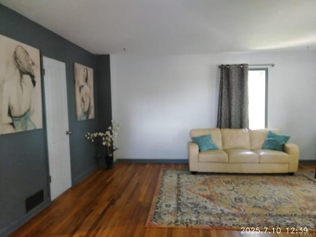 2701 Franklin Ave, Pueblo, CO 81003 - living room featuring wood finished floors