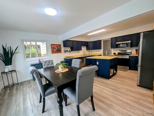 29 Mountview Dr, La Junta, CO 81050 - dining room with light wood finished floors and baseboards