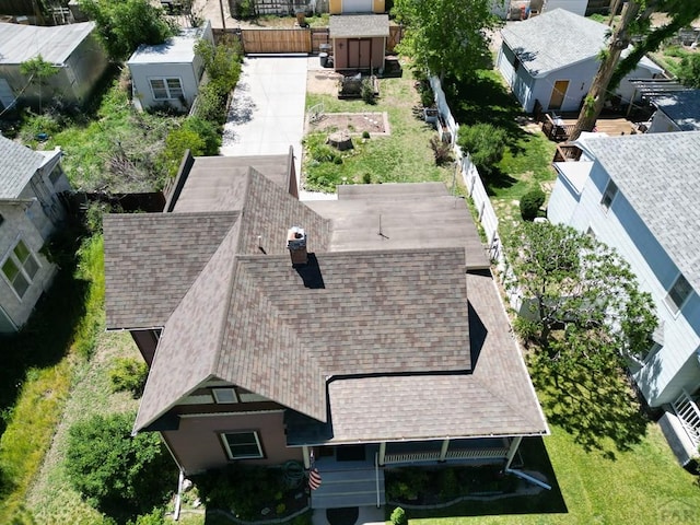 914 Santa Fe, La Junta, CO 81050 - aerial perspective of suburban area