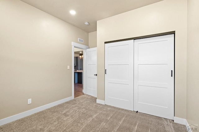 332 Yellow Bird Rd, Rye, CO 81069 - unfurnished bedroom featuring carpet flooring and a closet