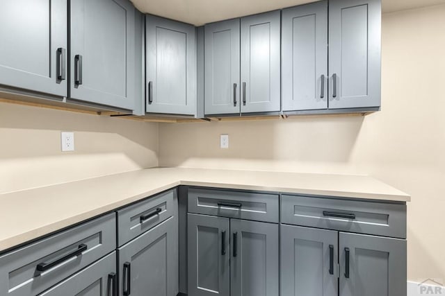 332 Yellow Bird Rd, Rye, CO 81069 - kitchen featuring gray cabinets and light countertops