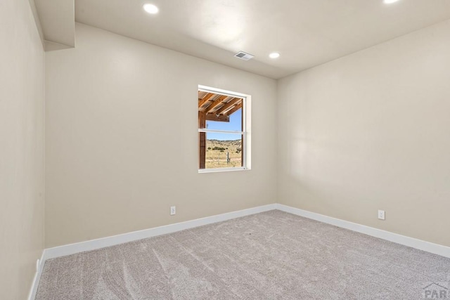 332 Yellow Bird Rd, Rye, CO 81069 - carpeted spare room featuring recessed lighting